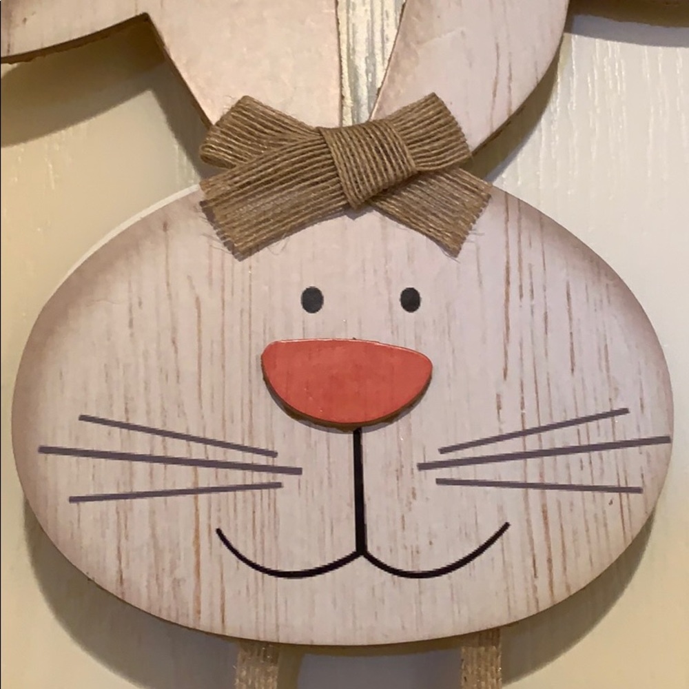 🐰Easter Rabbit Hanging Wall Signs, 14x9 in decor - Picture 4 of 8